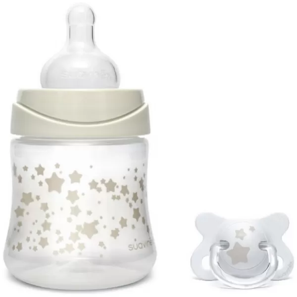 Suavinex SET LÁHEV 150 ml 3P + DUDLÍK FUSION fyziologický -2-4 m