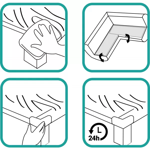 Zopa Pěnová ochrana rohů 4ks