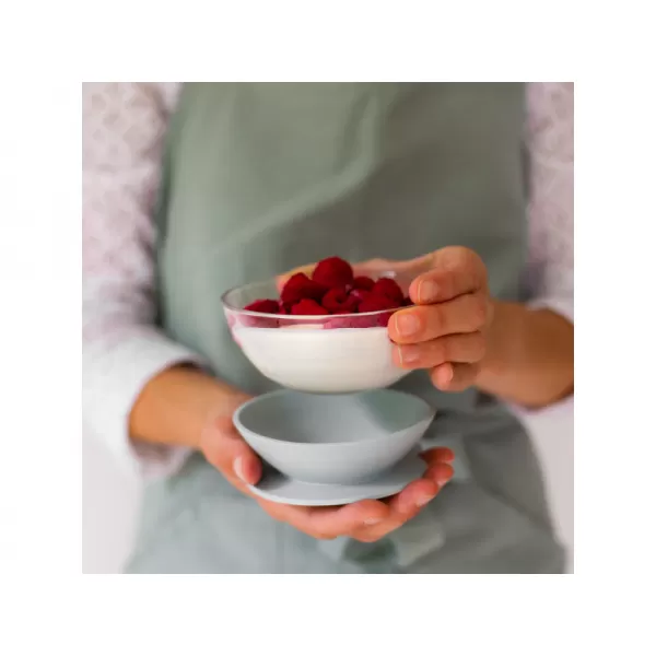 Beaba Jídelní sada skleněná s přísavkami