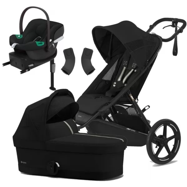 CYBEX Avi Spin + Cot S + adaptéry + Aton B2 i-Size + Base One