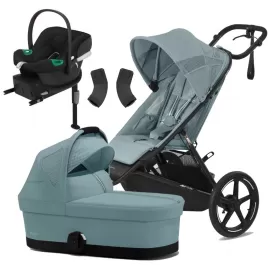 CYBEX Avi Spin + Cot S + adaptéry + Aton B2 i-Size + Base One