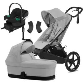 CYBEX Avi Spin + Cot S + adaptéry + Aton B2 i-Size + Base One