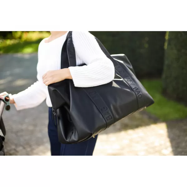 Childhome Přebalovací taška Mommy Bag Signature Vegan Leather