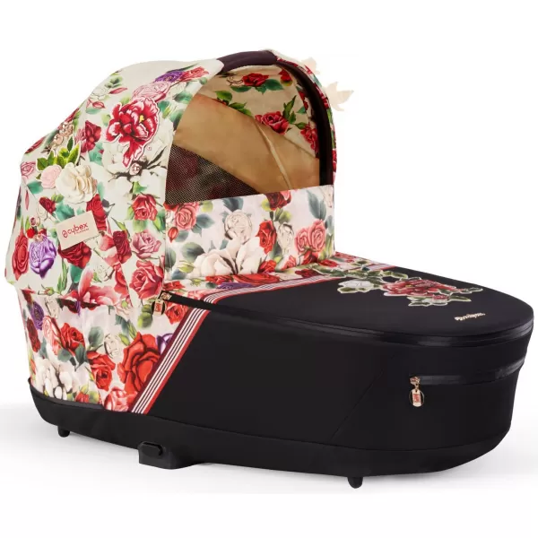CYBEX Rám Priam 4.0, Seat Pack, Lux Carry Cot + Cloud T i-Size Spring Blossom