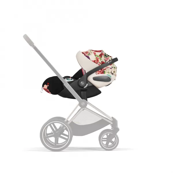 CYBEX Rám Priam 4.0, Seat Pack, Lux Carry Cot + Cloud T i-Size Spring Blossom