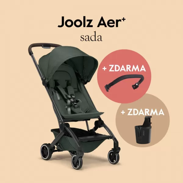 Joolz AER+ kočárek SADA madlo a držadlo na nápoj