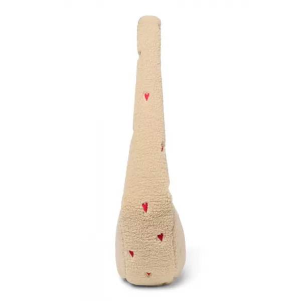 STUDIO NOOS - Teddy Mini Cross Body Bag | Ecru Hearts