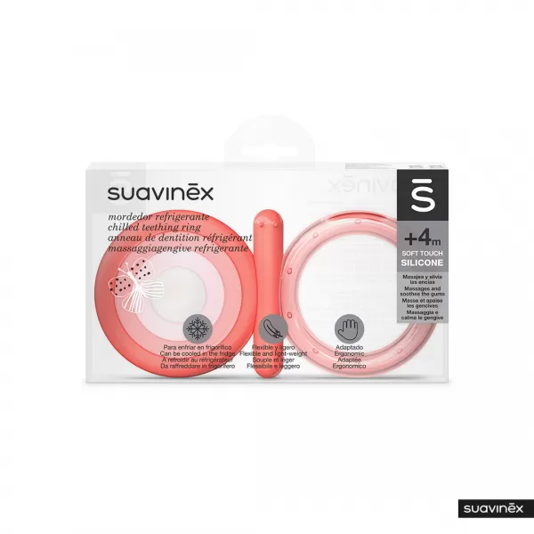 SUAVINEX Chladící KOUSÁTKO silikonové +4 m