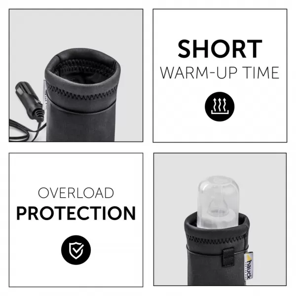 Hauck Ohřívač láhví do auta Feed Me, black