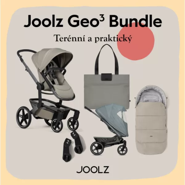 JOOLZ Geo3 kompletní set + DÁRKY a NOSÍTKO ERGOBABY