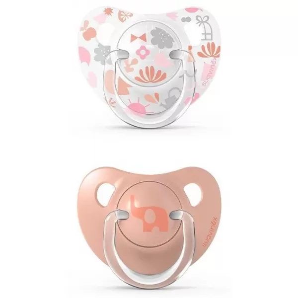 Suavinex DUDLÍK ANATOMICKÝ SILIKON 6/18M 2KS MEMORIES