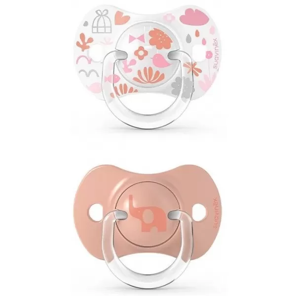 Suavinex DUDLÍK SX PRO FYZIOLOGICKÝ MEMORIES 6/18M 2KS